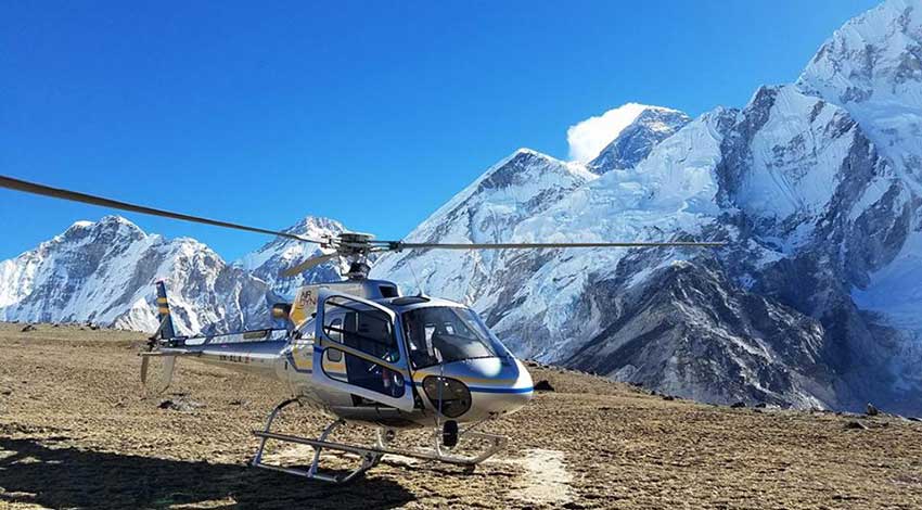 9-Day EBC Shortest and Comfortable Heli Trek